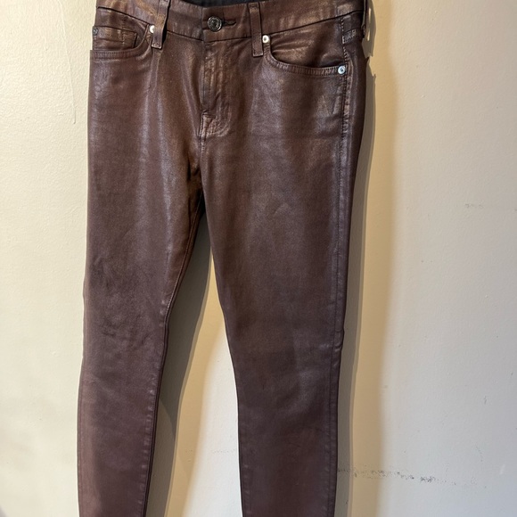 For all mankind size 26 brown skinny pants….. - Picture 3 of 7